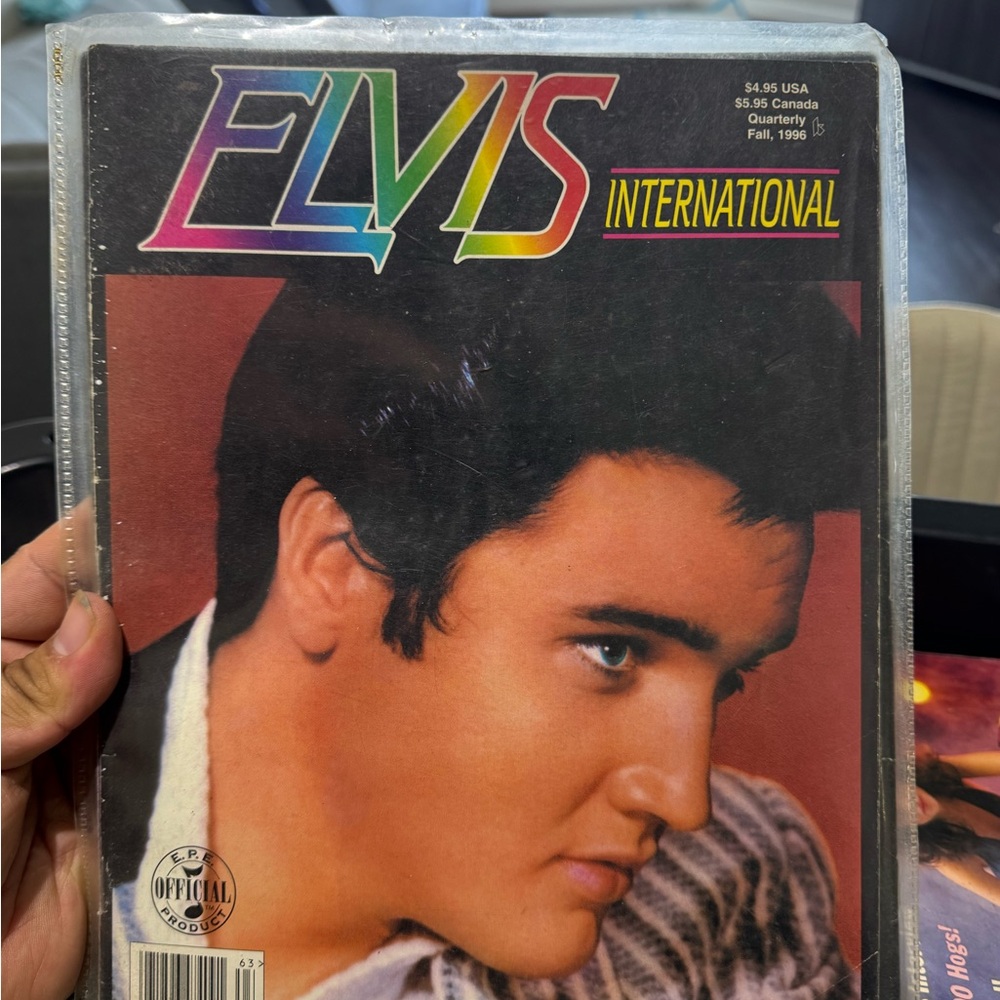 Elvis International Magazine Cover